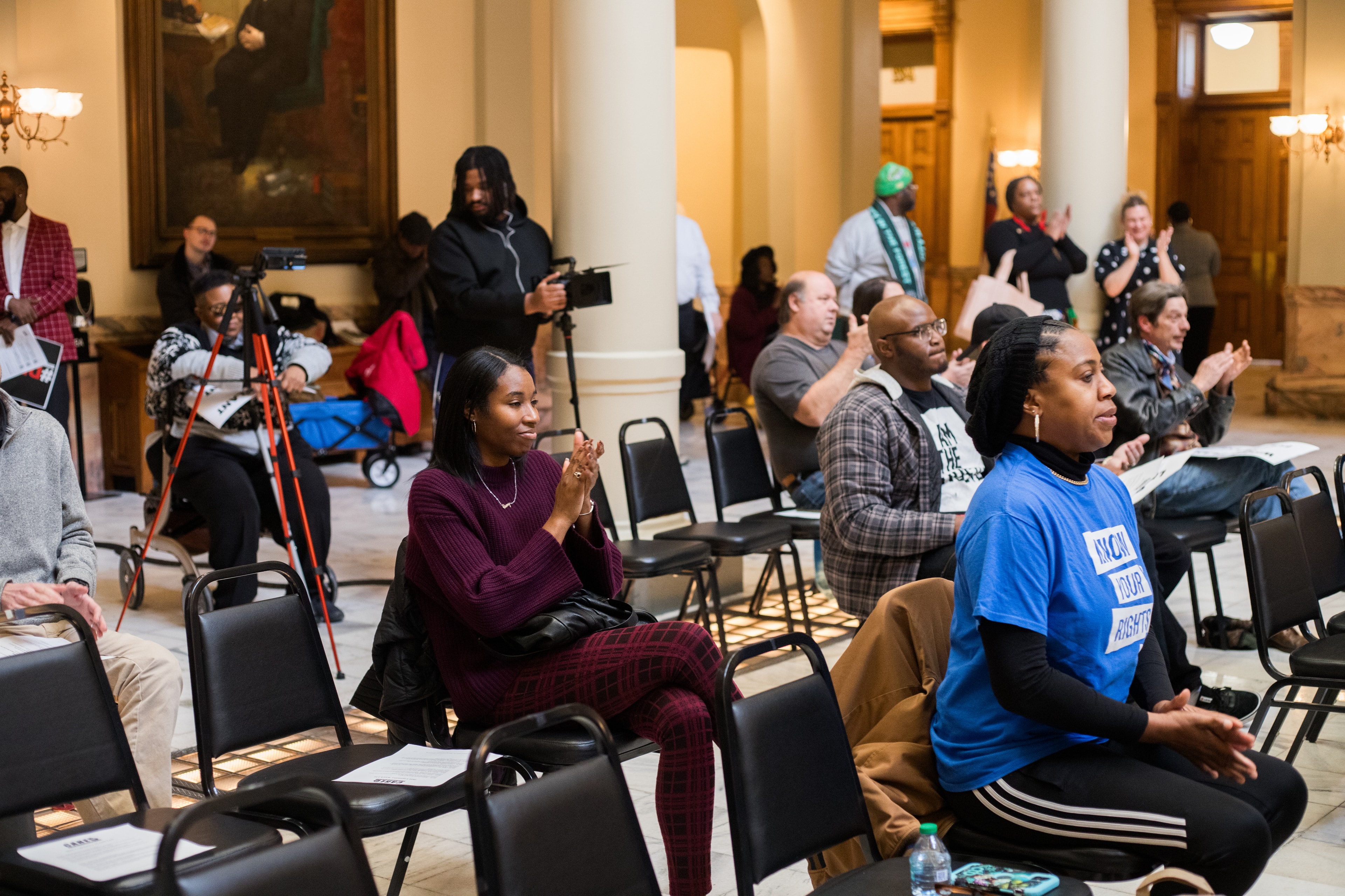 Cannabis Unity Day event participants